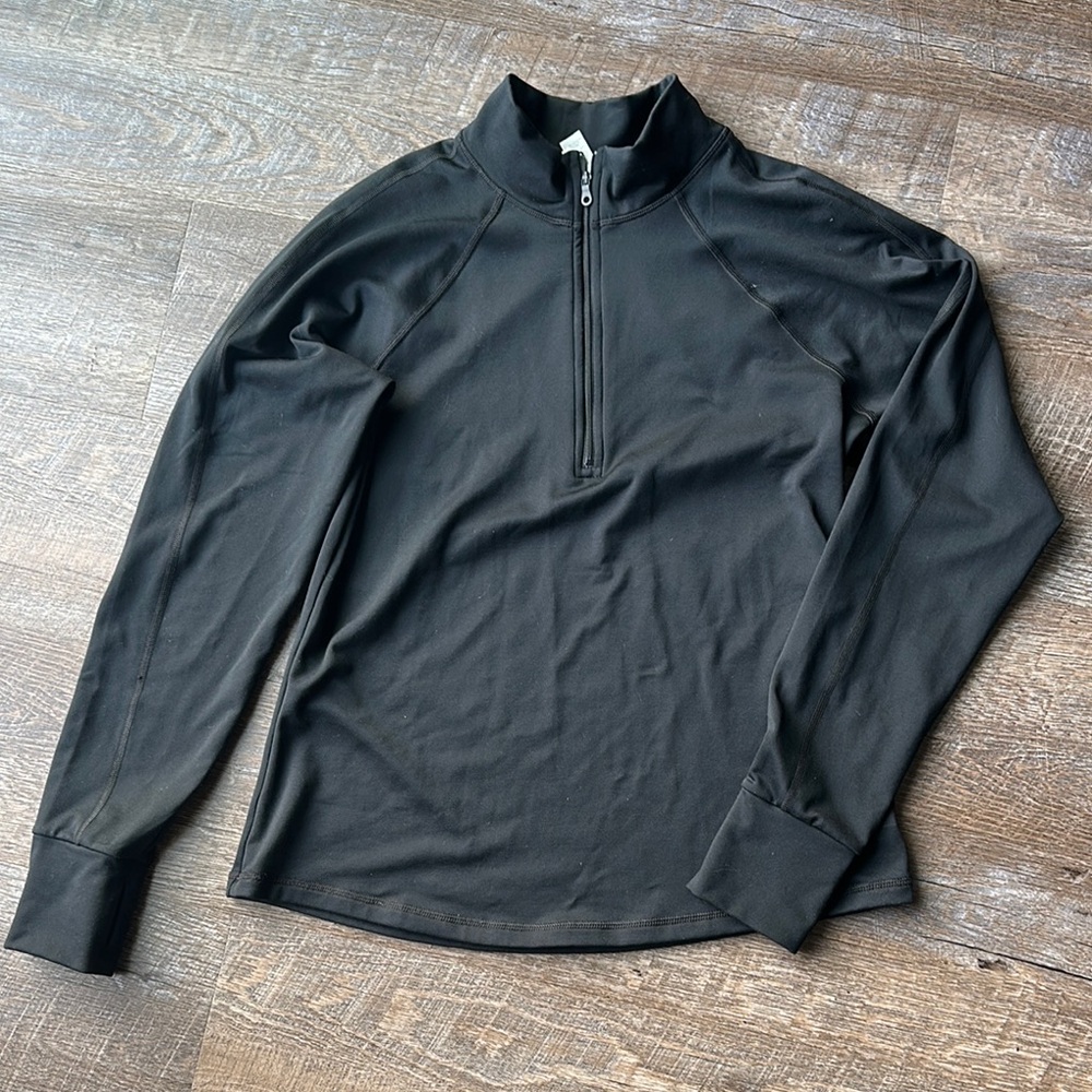 Aerie Black Long Sleeve Top
